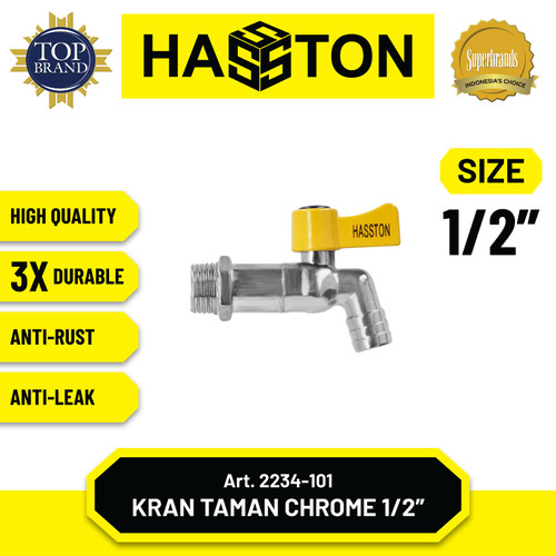 Hasston Kran Taman 1/2'' / Keran Air Taman (2234-101)