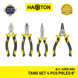 Hasston Tang Set 4Pcs Poles 6'' / Tang Mini Kombinasi (4253-004)