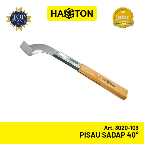 Hasston Pisau Sadap 40 Derajat/ Pisau Karet / Tapping Knife (3020-109)