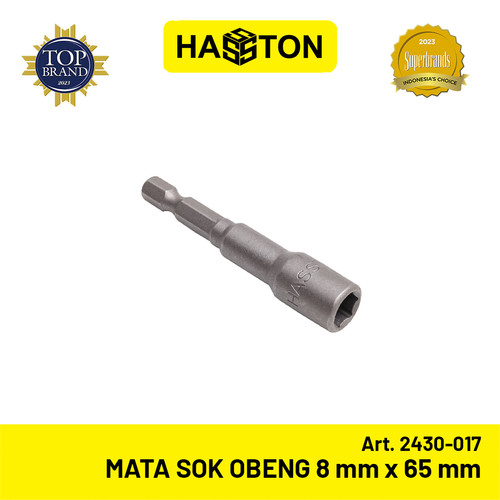 Hasston Mata Sok Obeng 8mmx65mm / Magnetic Nut Setter (2430-017)