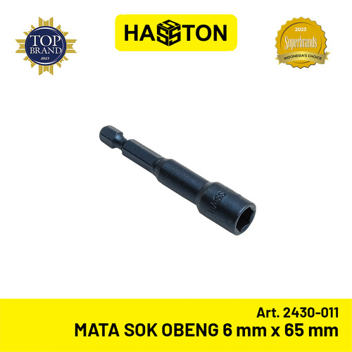 Hasston Mata Sok Obeng 6mmx65mm Super / Magnetic Nut Setter (2430-011)