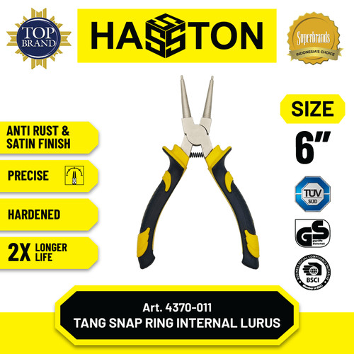 Hasston Tang Ring Ver 6" / Tang Snap Ring Satin Ex. Lurus (4370-013)