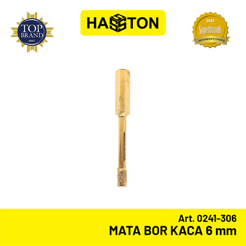 Hasston Mata Bor Kaca 6mm / Diamond Glass Drill Bits (0241-306)