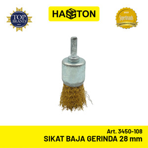 Hasston Sikat Baja Gerinda 28mm / Mini Cup Brush Wire (3450-108)