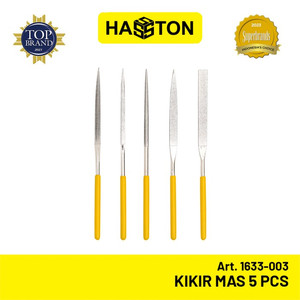 Hasston Kikir Emas Diamond File Set 5 Pcs / Kikir Permata (1633-003)