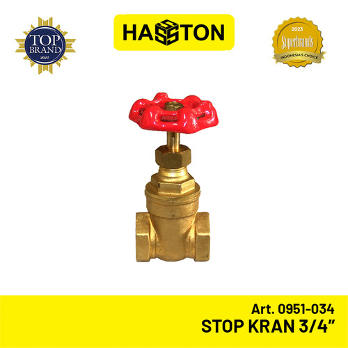 Hasston Stop Kran 3/4" / Gate Valve (0951-034)