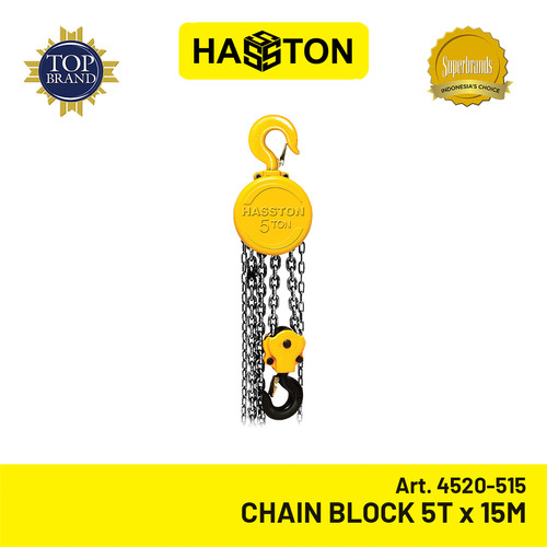 Hasston Chain Block / Takel 5 Ton x 15 Meter (4520-515)