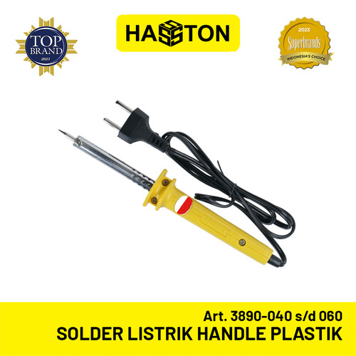 Hasston Solder Listrik Handle Plastik / Soldering Iron (3890)