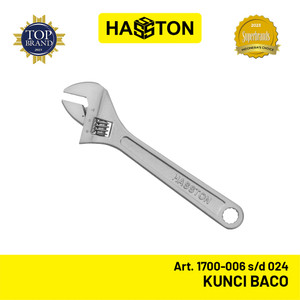 Hasston Kunci Baco Satin / Kunci Inggris / Adjustable Wrench (1700)