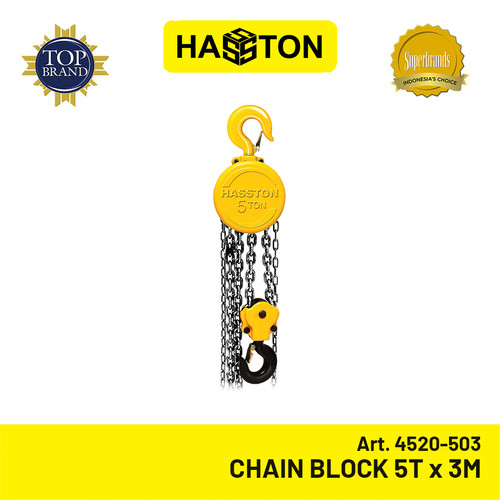 Hasston Chain Block / Takel 5 Ton x 3 Meter (4520-503)