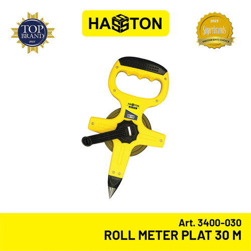 Hasston Roll Meter Plat Besi Mdl. Stang 30m / Measuring Tape(3400-030)