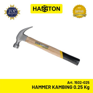 Hasston Hammer Kambing Gg. Kayu 0,25Kg / Palu Kambing (1502-025)