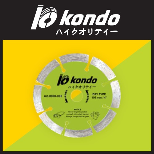 KONDO Diamond Wheel Dry (Kering) / Diamond Cutting Disc (0900-006)