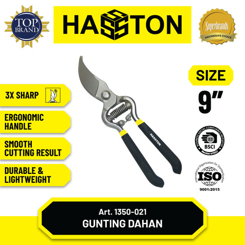 Hasston Gunting Dahan 9" / Gunting Bunga (1350-021)