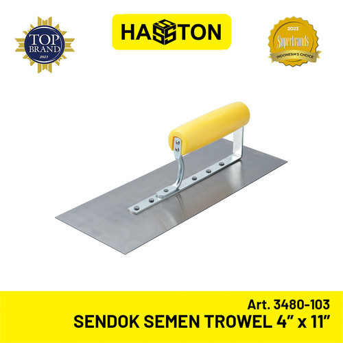 Hasston Sendok Semen Trowel 4”x11” / Cetok Semen Plester (3480-103)