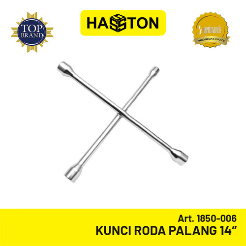 Hasston Kunci Roda Palang 14" / 4 Way Cross Wrench (1850-006)