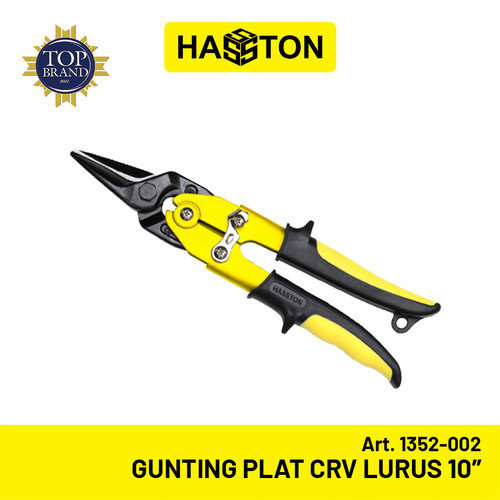 Hasston Gunting Plat Besi CRV Lurus 10" (1352-002)