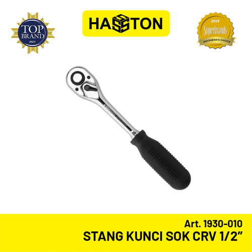 Hasston Stang Kunci Sok CRV 1/2" / Rachet Handle (1930-010)