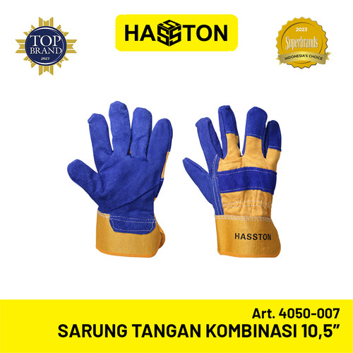 Hasston Sarung Tangan Kombinasi 10.5”/ Safety Gloves (4050-007)