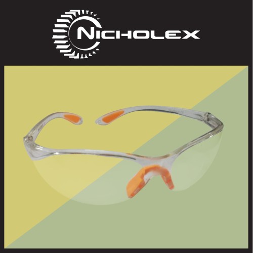 NICHOLEX Kaca Mata Kerja Bening / Safety Glasses (2100-005)