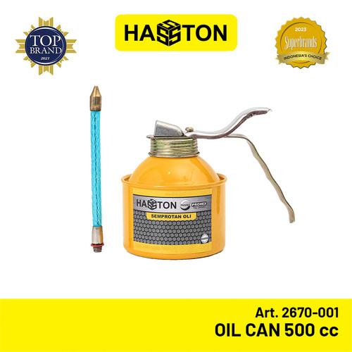 Hasston Semprotan Oli Kaleng 500cc / Oli Can / Oil Can (2670-001)