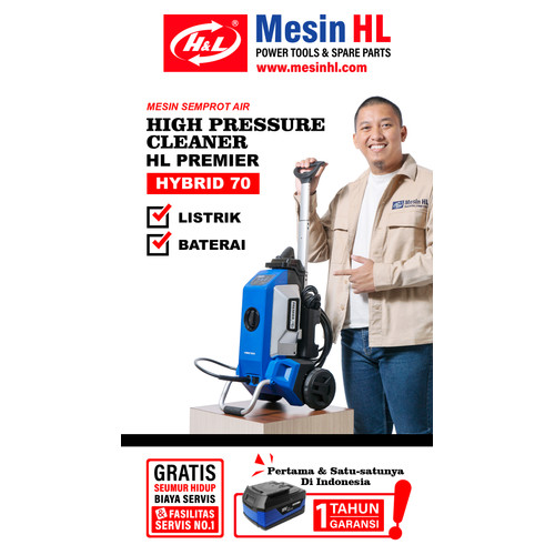 HL Mesin Cuci Steam / High Pressure Premier Hybrid 70