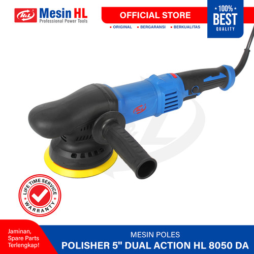 HL Mesin Poles Dual Action 5" / Polisher Dual Action 5" HL 8050 DA