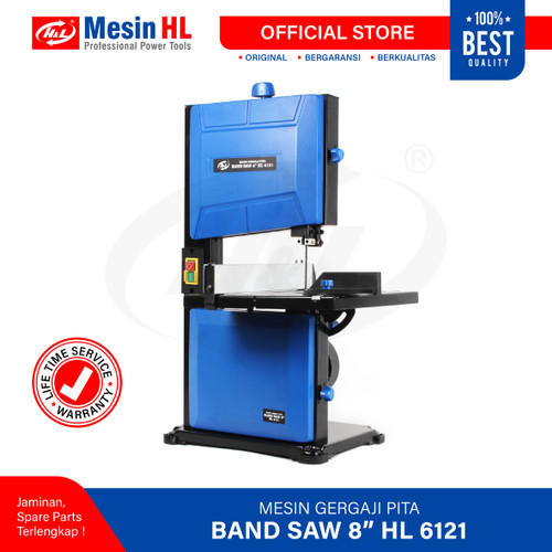 HL Mesin Gergaji Ukir / Band Saw 8" HL 6121