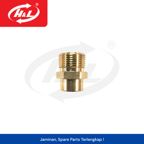 HL Extension Connector / Adaptor Nepple M14 Female to M22 Male