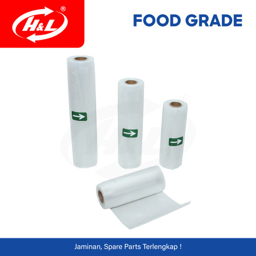 HL Plastik Vacuum Sealer Emboss ROLL - 20 x 500 cm