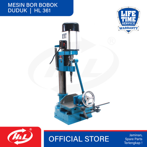 HL Mesin Bor Bobok Kayu / Mortizer Machine HL 361 A