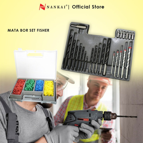 Mata Bor Set + Sekrup Nankai