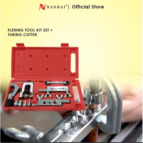 Flering Tool Kit Set + Tubing Cutter Nankai