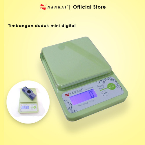 Timbangan Duduk Mini Digital 5kg Nankai