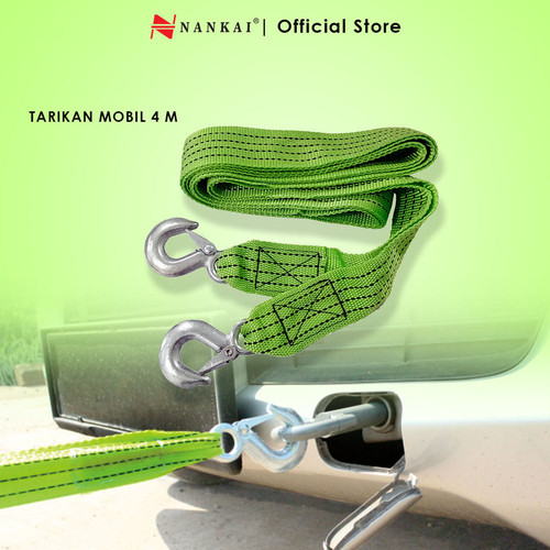 Nankai Tarikan Mobil / Tali Derek Mobil / Car Towing Rope 4m