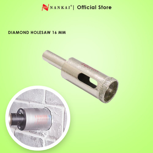 Nankai Mata Bor Pembolong Kaca / Diamond Holesaw 16mm