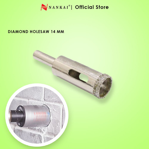 Nankai Mata Bor Pembolong Kaca / Diamond Holesaw 14mm