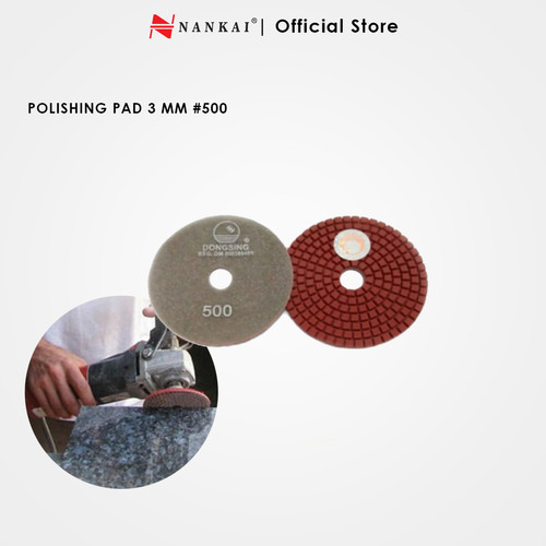 Dongsing Alas Pembersih Lantai Polishing Pad 3 mm # 500