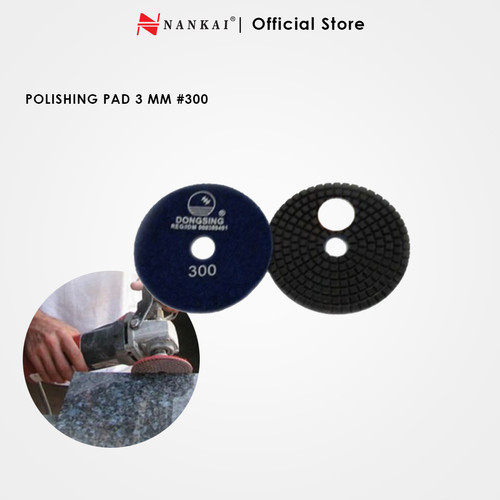 Dongsing Alas Pembersih Lantai Polishing Pad 3 mm # 300