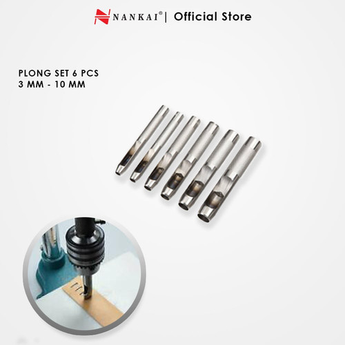 Nankai Pembolong Hollow Punch / Plong Set 6 Pc