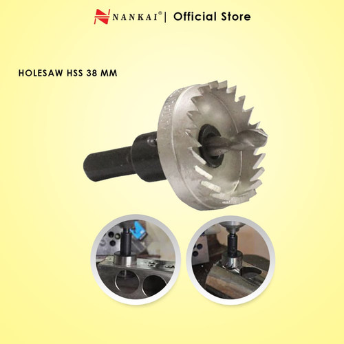 Nankai Mata Bor Holesaw HSS 38 mm