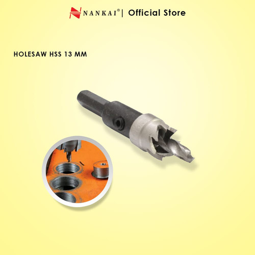 Nankai Mata Bor Holesaw HSS 13 mm