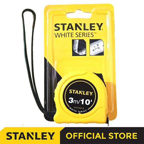 Stanley White Series Measuring Tape / Meteran Manual 3M STHT33491-8