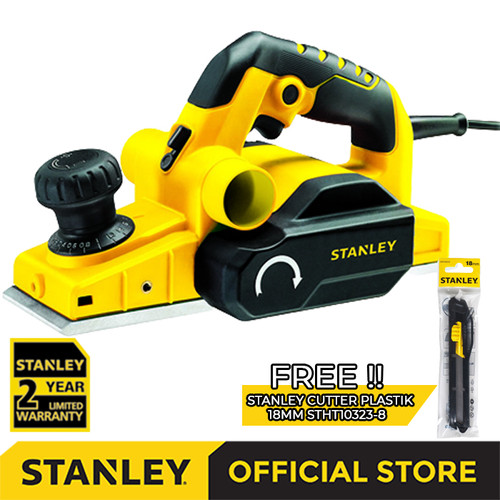 Stanley Planner Wood / Mesin Serut Kayu Listrik 750W STEL630