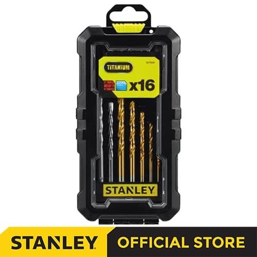 Stanley Drilling & Screwdriver Set / Mata Bor & Obeng 16pcs STA7221-XJ