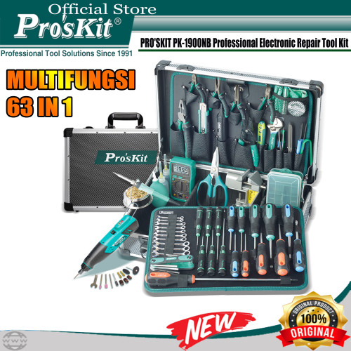 PROSKIT PK-1900NB Profesional Tool Set Elektronik Toolkit Electrical