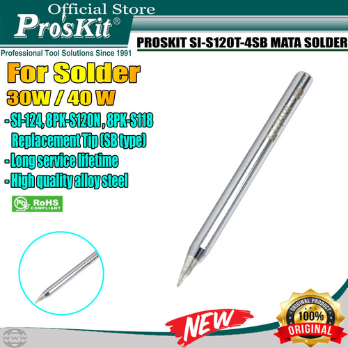 Mata Solder PROSKIT SI-S120T-4SB Replacement For 8PK-S118B 8PK-S120N