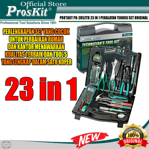 Electrical tool kit Set Proskit PK-2052TB 23 IN1 Electronic Toolkit OR