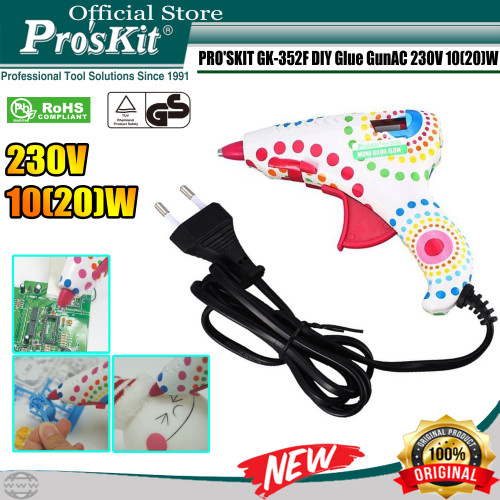 PISTOL LEM TEMBAK MINI PRO'SKIT GK-352F Hot Heat Glue Tool ORI Proskit