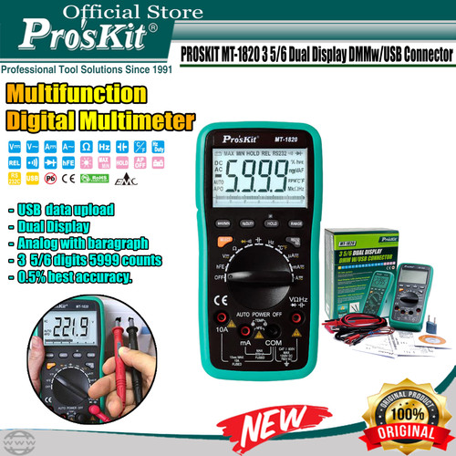 Multitester PRO'SKIT MT-1820 ORIGINAL